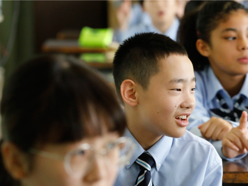 中学校進路指導イメージ